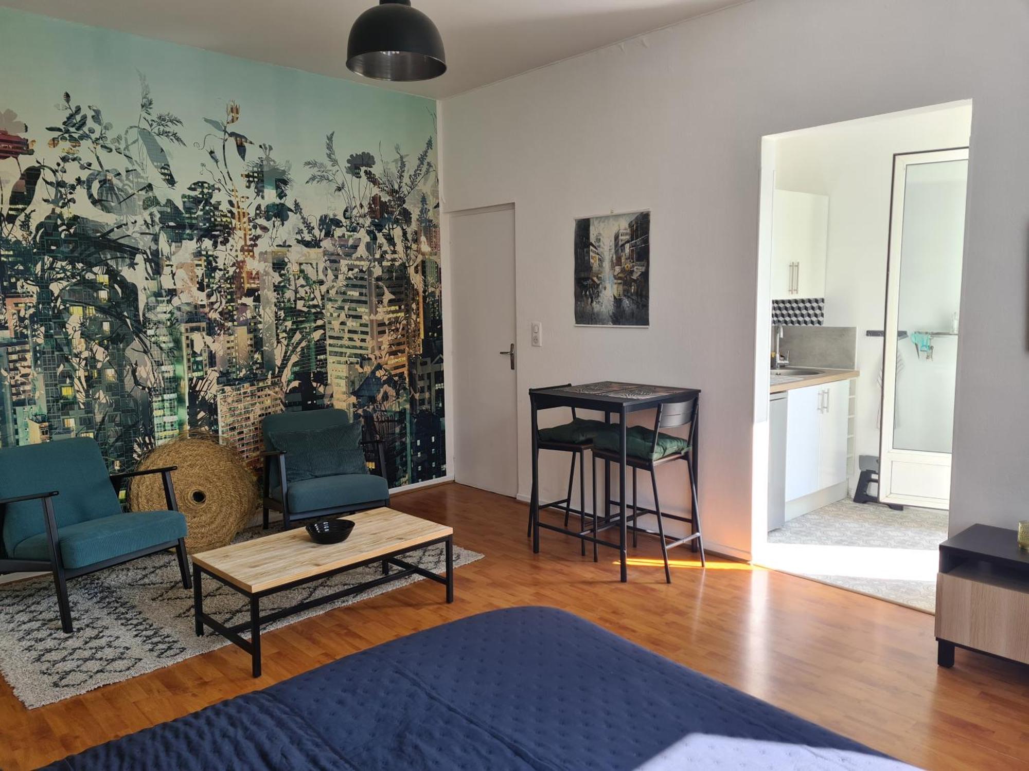 Studio Avec Terrasse Et Place De Parking Toulouse Eksteriør billede